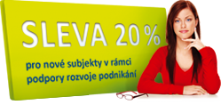 Sleva pro začínající podnikatele a nové firmy