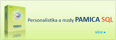 Personalistika a mzdy PAMICA SQL