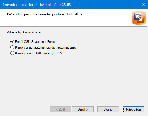 Vyberte typ komunikace
