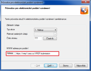 PAMICA: Průvodce pro elektronické podání oznámení na ČSSZ směřuje podání na nový portál VREP