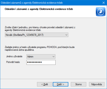 Program POHODA nyní umožňuje automatické odesílání dat na server EET, které se nepodařilo odeslat v době tisku dokladů.