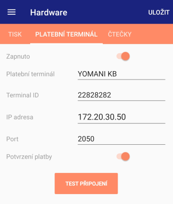 Aplikace mKasa nově podporuje platební terminál Yomani od KB