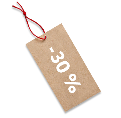 30% sleva na nákup