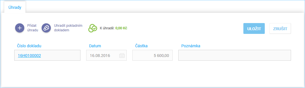 (Částečné) likvidace přijaté faktury mPOHODA eviduje na záložce Úhrady (Částečné) likvidace přijaté faktury mPOHODA eviduje na záložce Úhrady