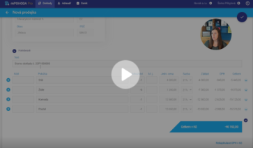 Jak v aplikaci mPOHODA vystavit storno prodejky?