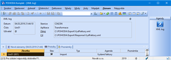 XML log