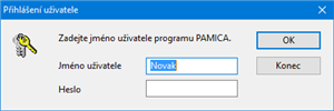 Aktivace systému práv