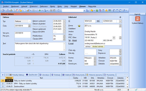 Zásoby vlastní výroby