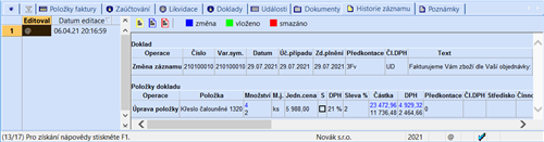 Zavedení účetnictví